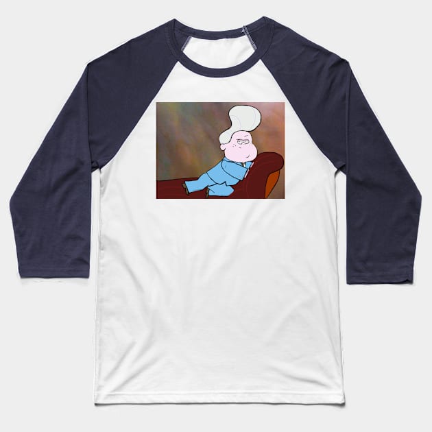 Gideon Costanza Baseball T-Shirt by KP's Door